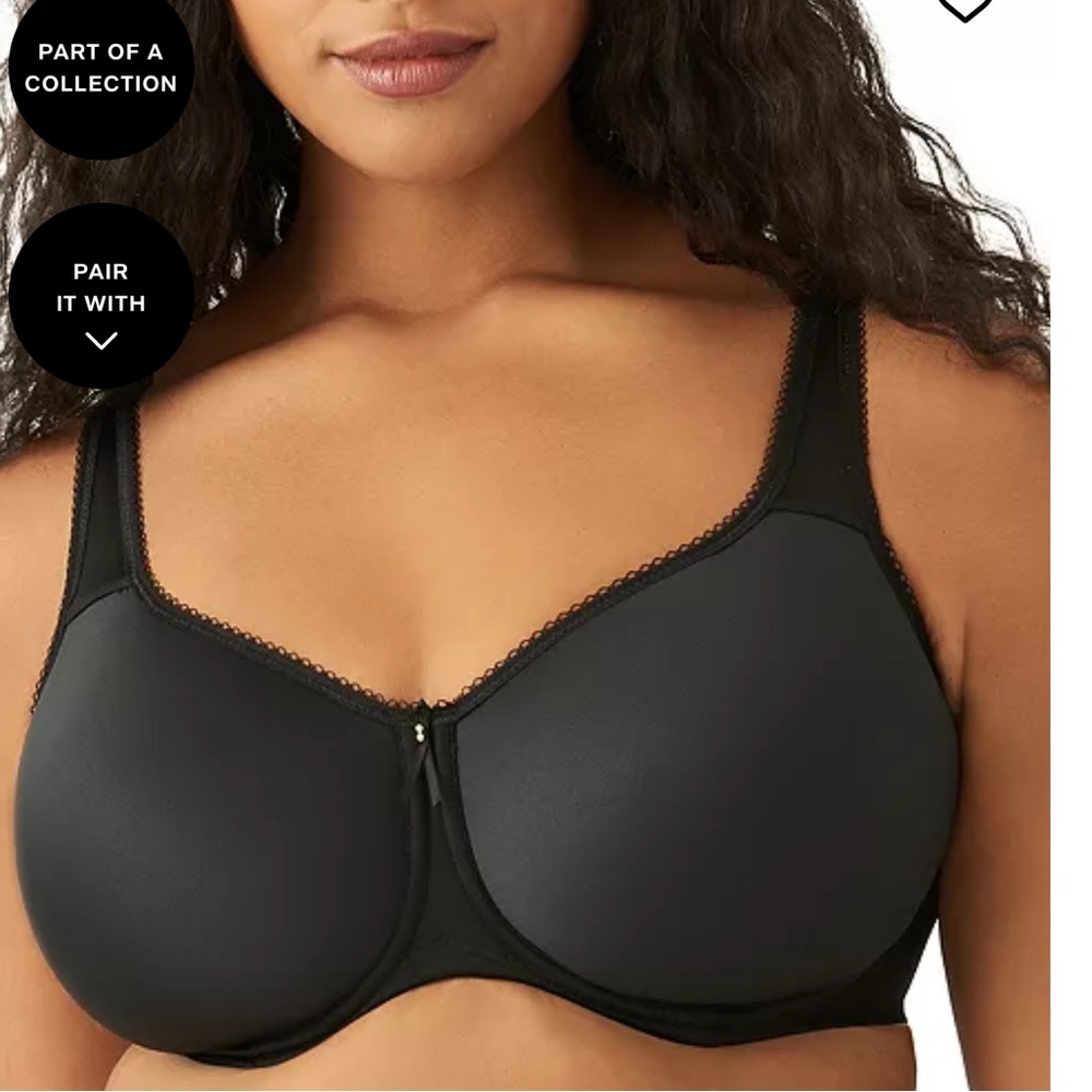 Wacoal Basic Beauty Underwire T-Shirt Bra, 40DDD